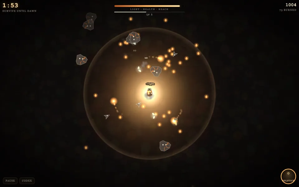 PYRE — Lightbound Survivors screenshot