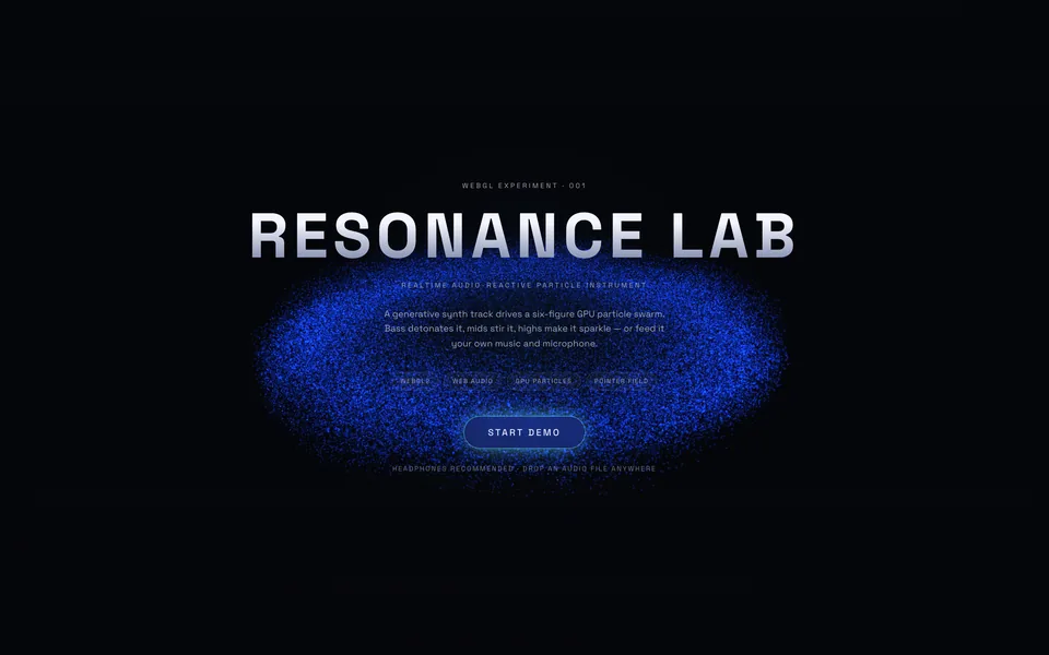 RESONANCE LAB screenshot